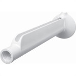 Braco Para Chuveiro Plastico Fame 30Cm Branco 