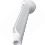 Braco Para Chuveiro Plastico Fame 30Cm Branco 