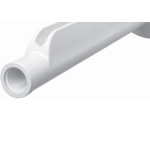 Braco Para Chuveiro Plastico Fame 30Cm Branco 