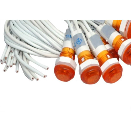 Sinaleiro Jng Com Rabicho Plr108 127V Amarelo 52152 - Kit C/10 