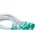 Sinaleiro Jng Com Rabicho Plr108 127V Verde 52154 - Kit C/10 