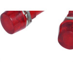 Sinaleiro Jng Sem Rabicho Pl101 220V Vermelho 52178 - Kit C/10 