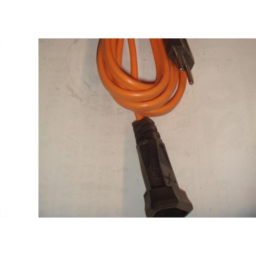Extensao Daneva Prolongador Macho Femea Hw 2 Polos 3M Laranja 20A Dn1434