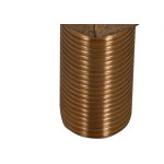 Aumento Torneira Metais Rei Latao Amarelo 3/4  Longo 4,0 10024 - Kit C/6 