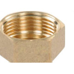 Bucha Aumento Torneira Metais Rei Latao Amarelo 1/2X3/4 10030 - Kit C/6 