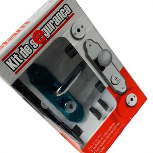Fechadura Stam Kit 1803/11 Inox+2Trava 34384