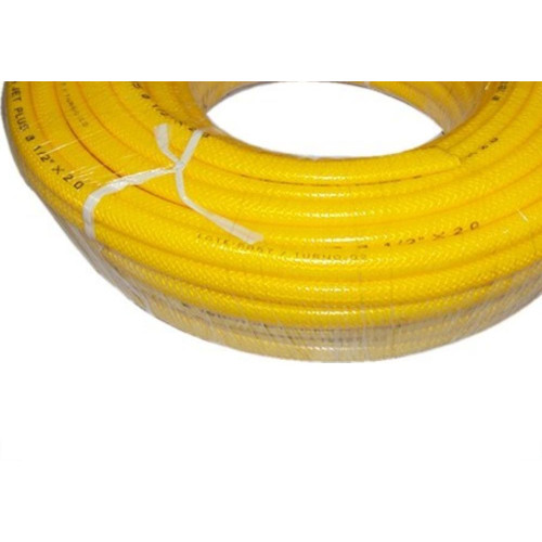 Mangueira Agua Ibira Trancada 1/2 X 2'' Jetplus Amarela 50M 1523