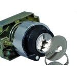 Comutador Jng Metalico Lay5-Bg21 2 Posicao Preto 52031