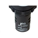Sinaleiro Jng ''Led'' Plastico Ad16-22 220V Branco 52073 - Kit C/10 