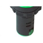 Sinaleiro Jng ''Led'' Plastico Ad16-22 220V Verde 53678 - Kit C/10 