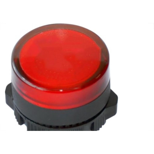 Sinaleiro Jng ''Led'' Plastico Ad16-22 220V Vermelho 52071 - Kit C/10 