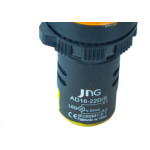 Sinaleiro Jng ''Led'' Plastico Ad16-22 220V Laranja 52072 - Kit C/10 
