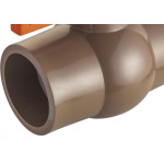 Registro Esfera Pvc Herc Rosca Rosca 1.1/2'' Reforcado 203