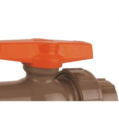 Registro Esfera Pvc Viqua Com Uniao 25Mm 