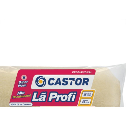 Rolo La Castor Profissional 23Cm Sem Cabo 331