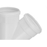 Juncao Esgoto Krona 75Mm X 75Mm 628 - Kit C/10 