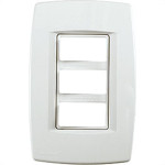 Placa Tramontina Trii 4X2 (3 Modulos) 