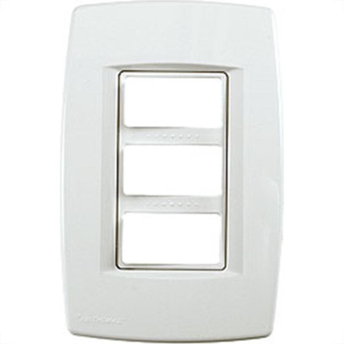 Placa Tramontina Trii 4X2 (3 Modulos) 