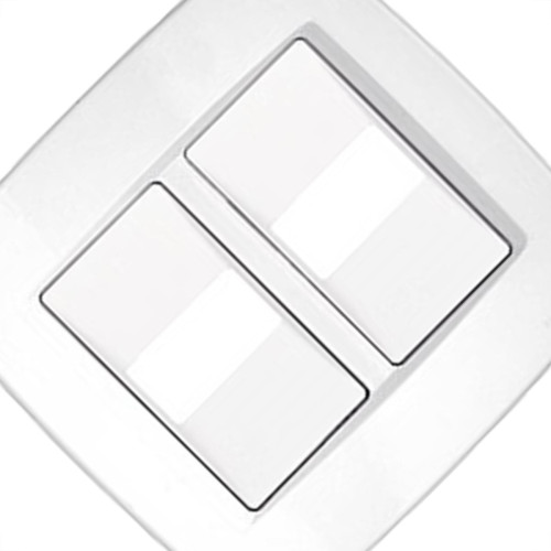 Placa Tramontina Trii 4X4 (2 Modulos) 