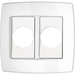 Placa Tramontina Trii 4X4 (2 Modulos Redondo) 