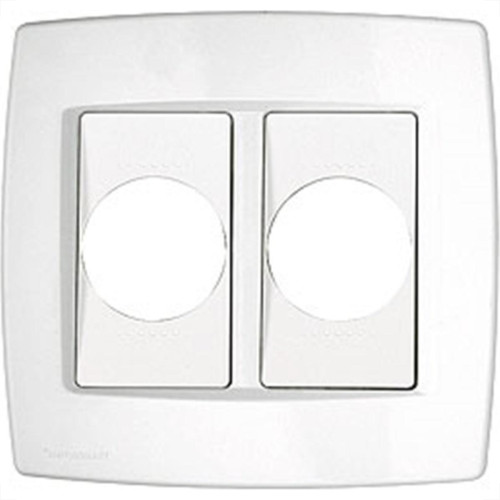 Placa Tramontina Trii 4X4 (2 Modulos Redondo) 