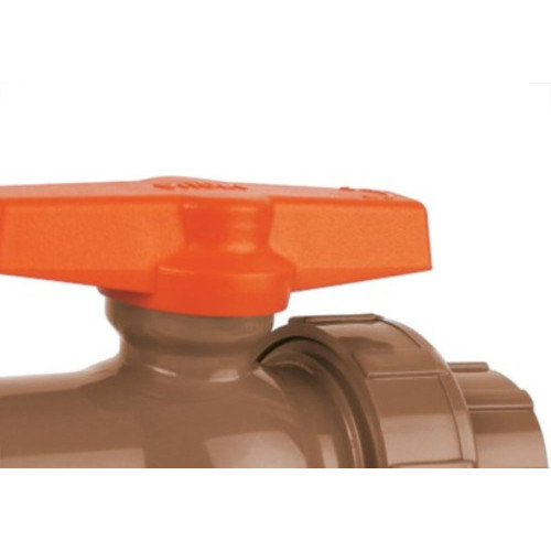 Registro Esfera Pvc Viqua Com Uniao 50Mm 
