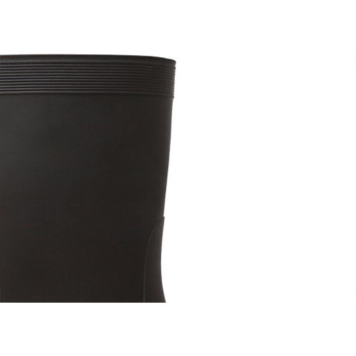 Bota Galocha Calformax Preta Solado Amarelo (Cano Medio)37/38 Cmp509 S/F