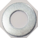 Arruela Lisa Zincada Lgsteel   2'' 1Kg +-9 Pecas 