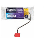 Rolo Textura Atlas Fina Espuma 09Cm Com Cabo 110/9 110/9