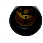 Soquete Com Rabicho Voltec Preto V4000 - Kit C/50 