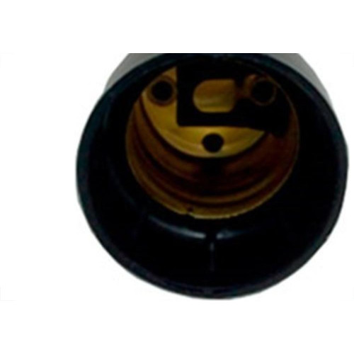 Soquete Com Rabicho Voltec Preto V4000 - Kit C/50 