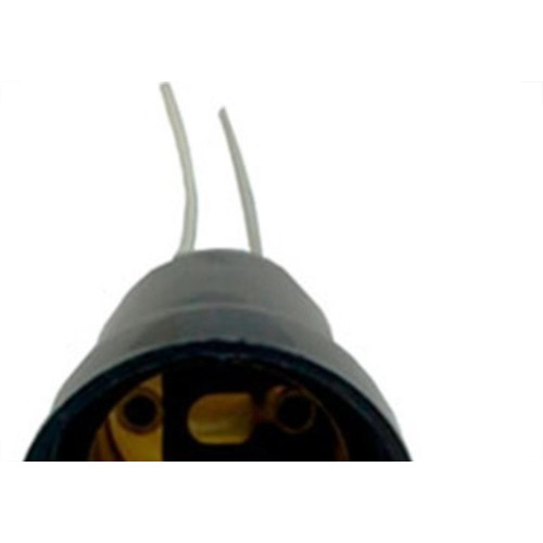 Soquete Com Rabicho Voltec Preto V4000 - Kit C/50 