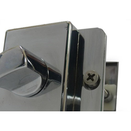 Fechadura Trinco Wc Livre/Ocupado Cromado Lockwell 801