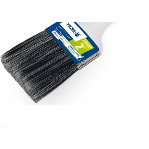 Pincel Trincha Pintura Tigre   713 X 1'' Mult Simples  - Kit C/12 