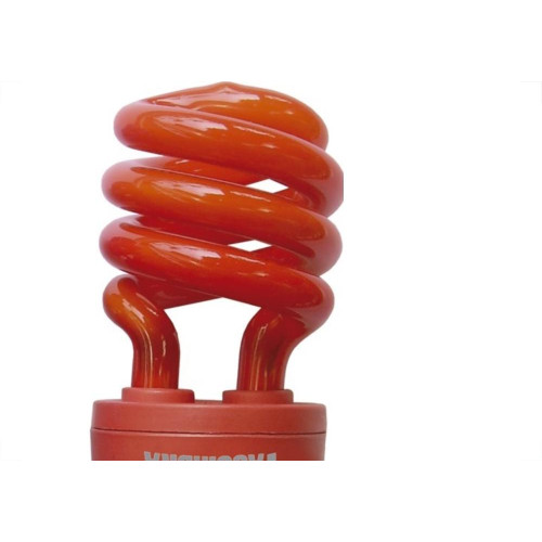 Lampada Compacta Espiral 14X127 Cor Vermelha Taschibra 