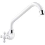 Torneira Abs Bica Movel Parede Viqua Maruja Longa 