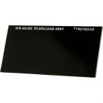 Vidro Retangular Escuro Mascara Solda 10 8073 - Kit C/25 