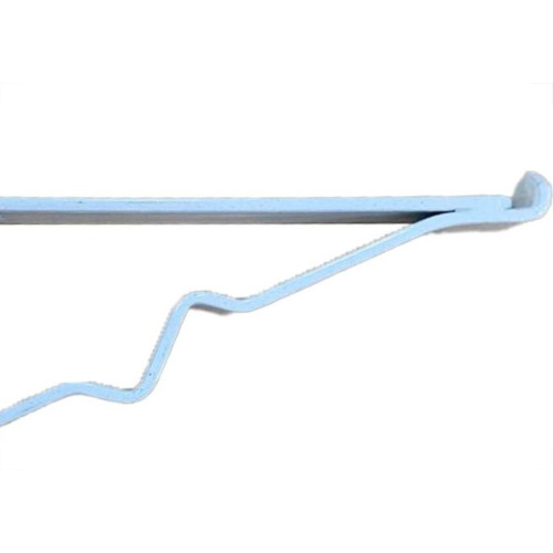 Suporte Prateleira Roloflex Vidro Branco 10Cm Peca 3254