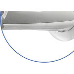 Braco Para Chuveiro Plastico Lorenzetti 30Cm Cinza Claro 