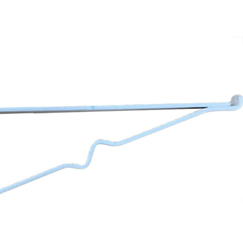 Suporte Prateleira Roloflex Vidro Branco 15Cm Peca 3255