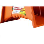 Suporte Mangueira Pvc Laranja Magick Luxo Sf24L