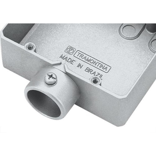 Condulete Tramontina Sem Tampa (Ed)3/4''Duplo 56111/042