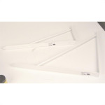 Suporte Pia Leve 180Kg Zamar 20X50 Branco 