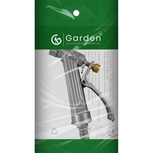Esguicho jardim Garden 1/2'' Prata 11701Prg Esguicho jardim Garden 1/2'' Prata 11701Prg