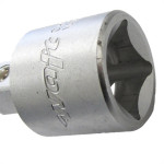 Adaptador Soquete Estriado Waft Cromo Vanadium 3/4 Femea X 1/2 Macho 6162