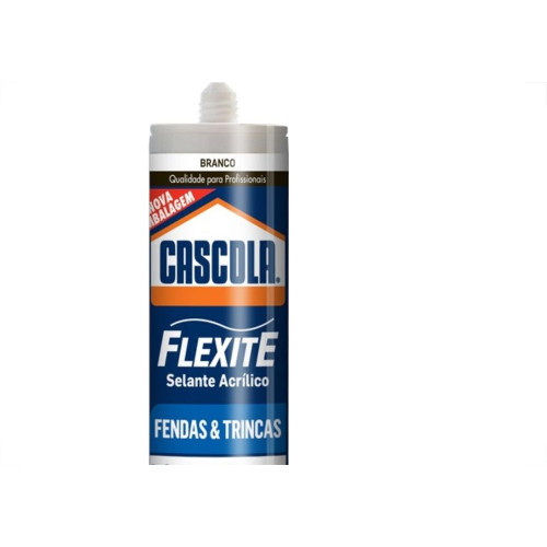 Cola Silicone Henkel ''Trinca'' 450G Acrilica Branca 