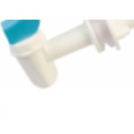 Torneira Filtro E Bebedouro Herc Automatica Branca E Azul 358 - Kit C/12 
