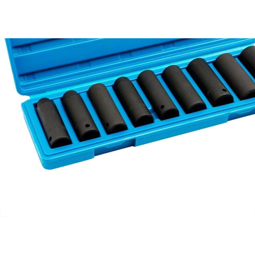 Soquete Waft Impacto Sem Catraca 1/2''Longo Com 09Pecas 6160