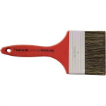 Pincel Trincha Pintura Roma   302 X 1/2'' Vermelha 302 001 - Kit C/12 