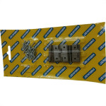 Dobradica Merkel Ferro Polido 1.1/4'' Blister Com 10 Pecas 